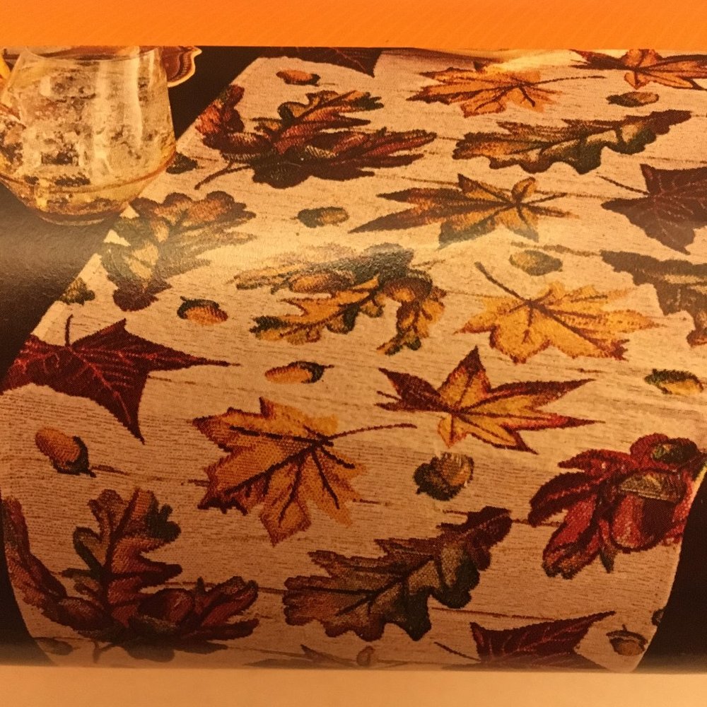NWT Fall Harvest Decorative Runner